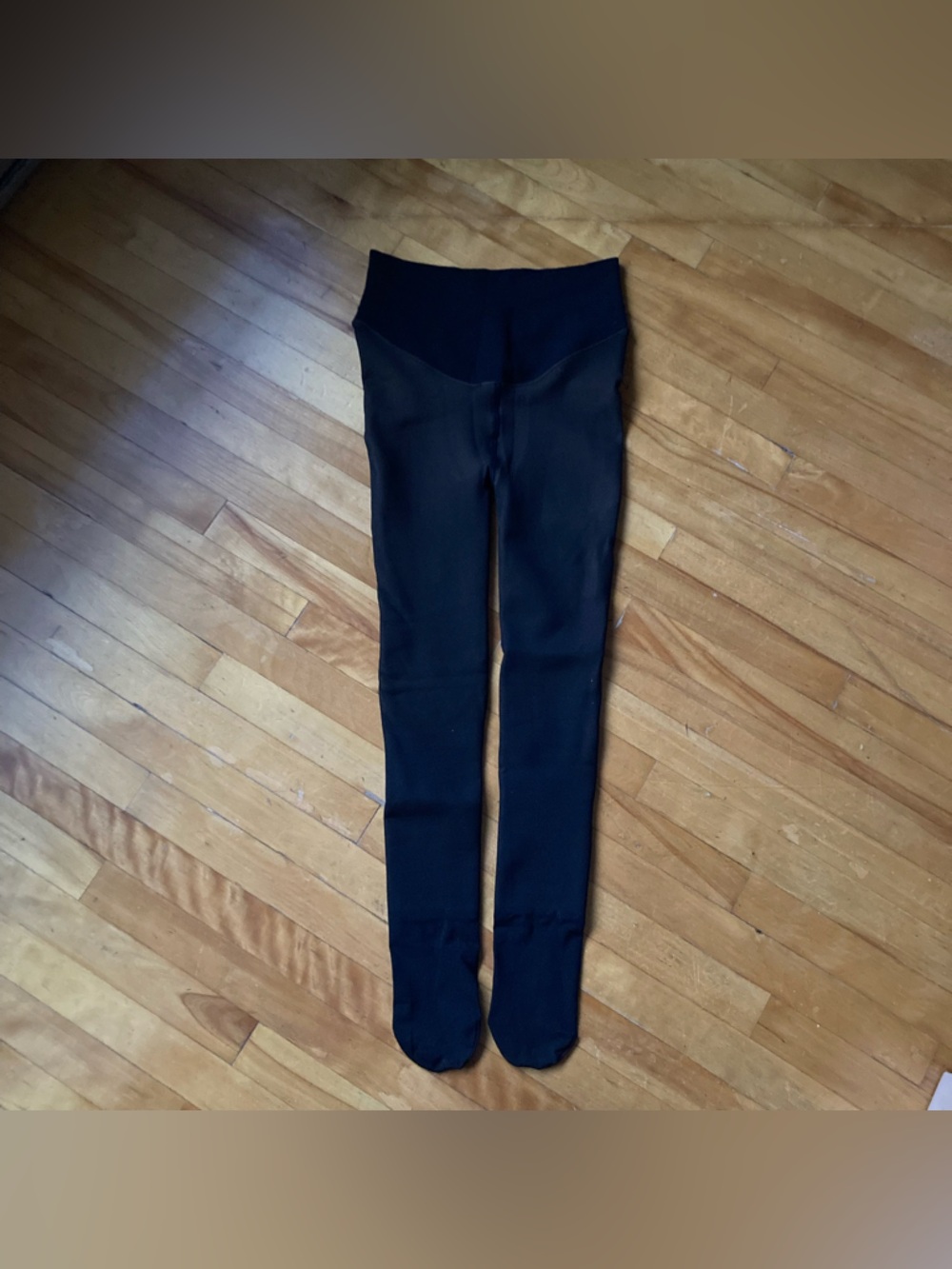Opaque, Fleece Lined Tights with High Denier Feet